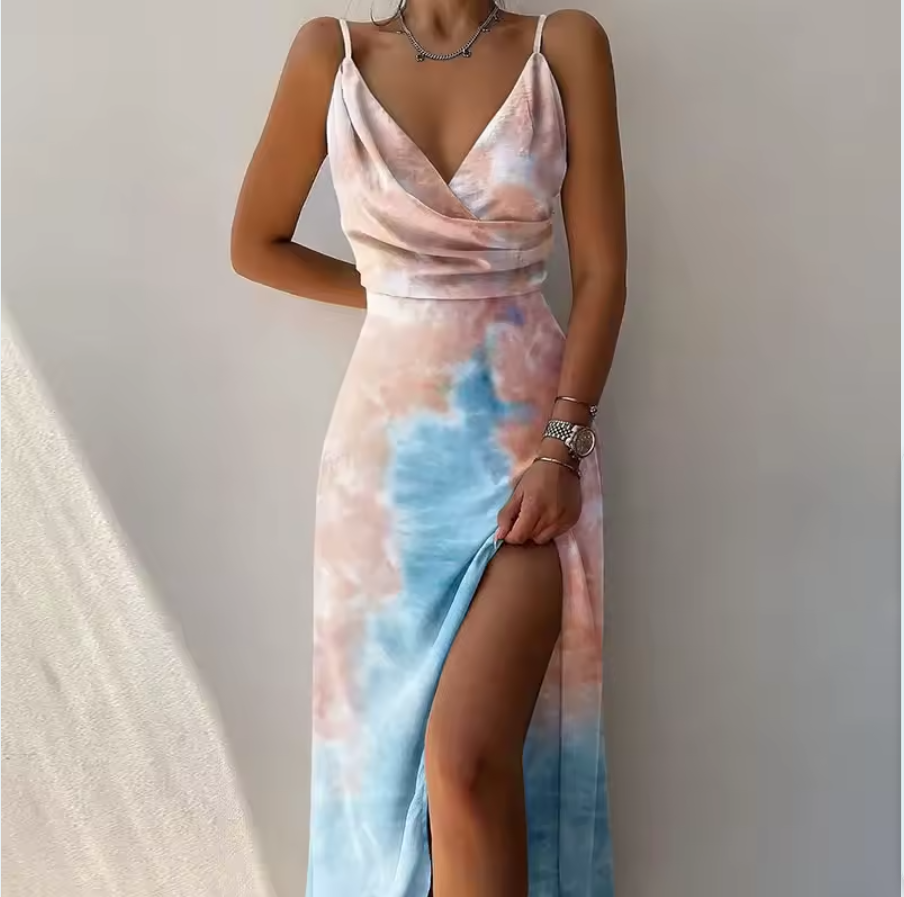 DALIDA - Ultra-chique Maxi-Jurk met Split